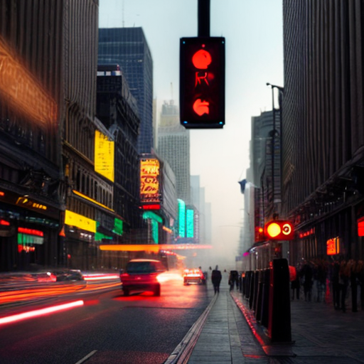 a street with cars and buildings